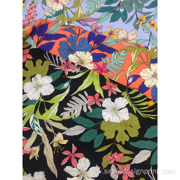 Rayon Poplin shuttle 45S Printing Woven Fabric